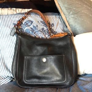 Aunthentic Coach Leather Hobo purse